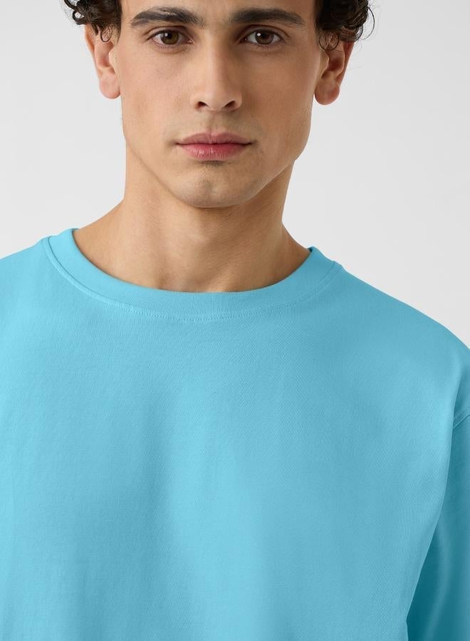 ذا سوليد ستور تيشيرت قطني بقصة مريحة - Image 5